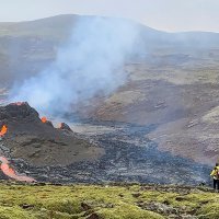 Erupcija vulkana Fagradalsfjall na Islandu