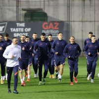 Trening hrvatske nogometne reprezentacije uoči utakmice sa Slovenijom