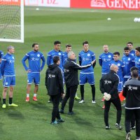 Trening nogometaša Cipra