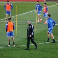 Trening nogometaša Cipra