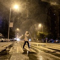 Snijeg pada u Splitu