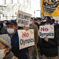 Prosvjed u Tokiju protiv Olimpijskih igara