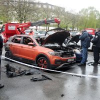 Noćas izgorjelo više parkiranih automobila na Jarunu