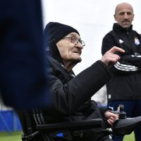 Dinamova legenda Rudi Belin posjetio je igrače Dinama na posljednjem treningu