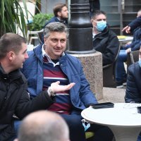 Andrej Plenković dao podršku Filipovići, pa popio kavu