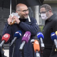 Konferencija za medije kandidata za zagrebačkog gradončelnika Joška Klisovića