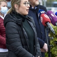 Konferencija za medije kandidata za zagrebačkog gradončelnika Joška Klisovića