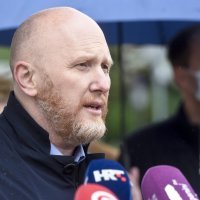 Konferencija za medije kandidata za zagrebačkog gradončelnika Joška Klisovića