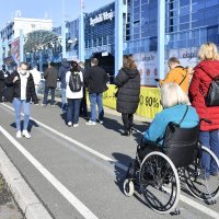 Drugi dan cijepljenja na Velesajmu