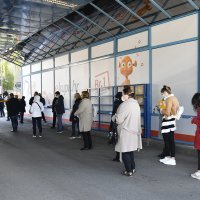 Drugi dan cijepljenja na Velesajmu