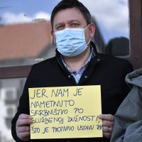 Zagreb: Prosvjed socijalnih radnika pod nazivom Čujete li našu šutnju