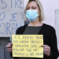 Zagreb: Prosvjed socijalnih radnika pod nazivom Čujete li našu šutnju