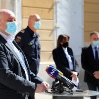 Rijeka: Konferencija za medije članova Kriznog stožera Civilne zaštite