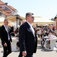 Predsjednik Milanović na dodjeli nagrada najboljim proizvođačima samoborskih salama