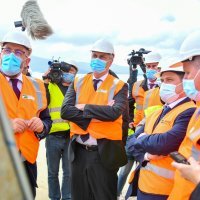 Plenković na Pelješkom mostu