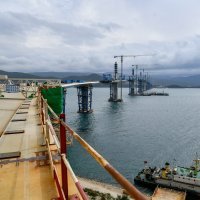 Plenković na Pelješkom mostu