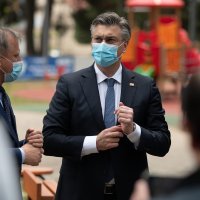 Zadar: Andrej Plenković obišao plivalište ŠRC-a Višnjik