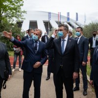 Zadar: Andrej Plenković obišao plivalište ŠRC-a Višnjik