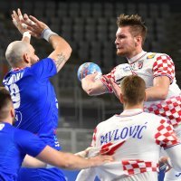 Hrvatska - Slovačka, rukomet, EHF EURO Cup, 28.4.2021.