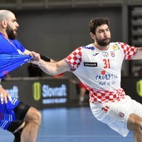 Hrvatska - Slovačka, rukomet, EHF EURO Cup, 28.4.2021.