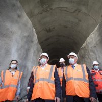 Probijanje tunela Komorjak u Omišu