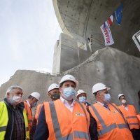 Probijanje tunela Komorjak u Omišu