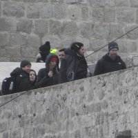 Snimanje serije 'Igra prijestolja' s Kitom Haringtonom u ulozi Jona Snowa na tvrđavi Minčeta 2018. godine