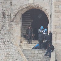 Snimanje serije 'Igra prijestolja' s Kitom Haringtonom u ulozi Jona Snowa na tvrđavi Minčeta 2018. godine