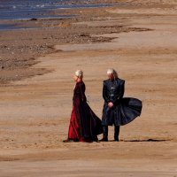 Snimanje serije 'House of Dragon' u zaljevu Holywell u Cornwallu