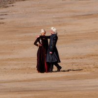 Snimanje serije 'House of Dragon' u zaljevu Holywell u Cornwallu