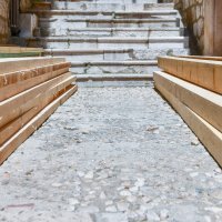 Ulica u kojoj se urušila kuća Radimira Čačića u Dubrovniku