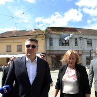 Zoran Milanović u Sisku