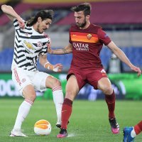 AS Roma - Manchester United, polufinale Europske lige, 6.5.2021.