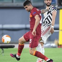 AS Roma - Manchester United, polufinale Europske lige, 6.5.2021.