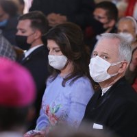 Andro Krstulović Opara sa suprugom Danielom