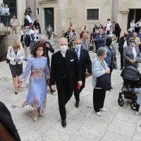 Andro Krstulović Opara sa suprugom Danielom