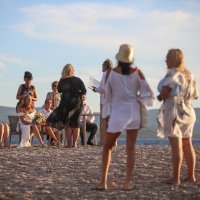 Vjenčanje njemačkih turista u kolovozu 2020. na plaži Zlatni rat u Bolu