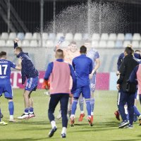 Proslava titule prvaka Dinama nakon pobjede 5:1 protiv Rijeke