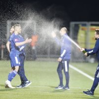 Proslava titule prvaka Dinama nakon pobjede 5:1 protiv Rijeke