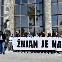 Prosvjed zbog Žnjana