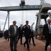 Andrej Plenković u Brodogradilištu 3. maj