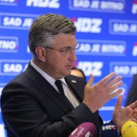 Plenković, Filipović i Herman u središnjici HDZ-a