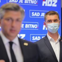 Plenković, Filipović i Herman u središnjici HDZ-a