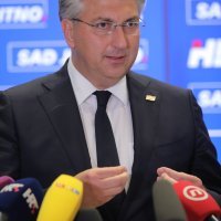 Plenković, Filipović i Herman u središnjici HDZ-a