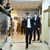 Andrej Plenković na biralištu