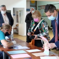 Anka Mrak Taritaš na biralištu