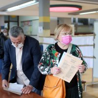 Anka Mrak Taritaš na biralištu