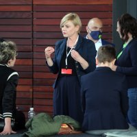 Pripreme u izbornom stožeru kandidata za gradonačelnika Zagreba Tomislava Tomaševića