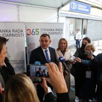 Izborni stožer kandidatkinje za gradonačelnicu Zagreba Jelene Pavičić Vukičević