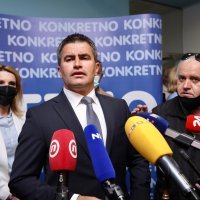 Split: Vice Mihanović nakon ulaska u drugi krug dao je izjave za medije